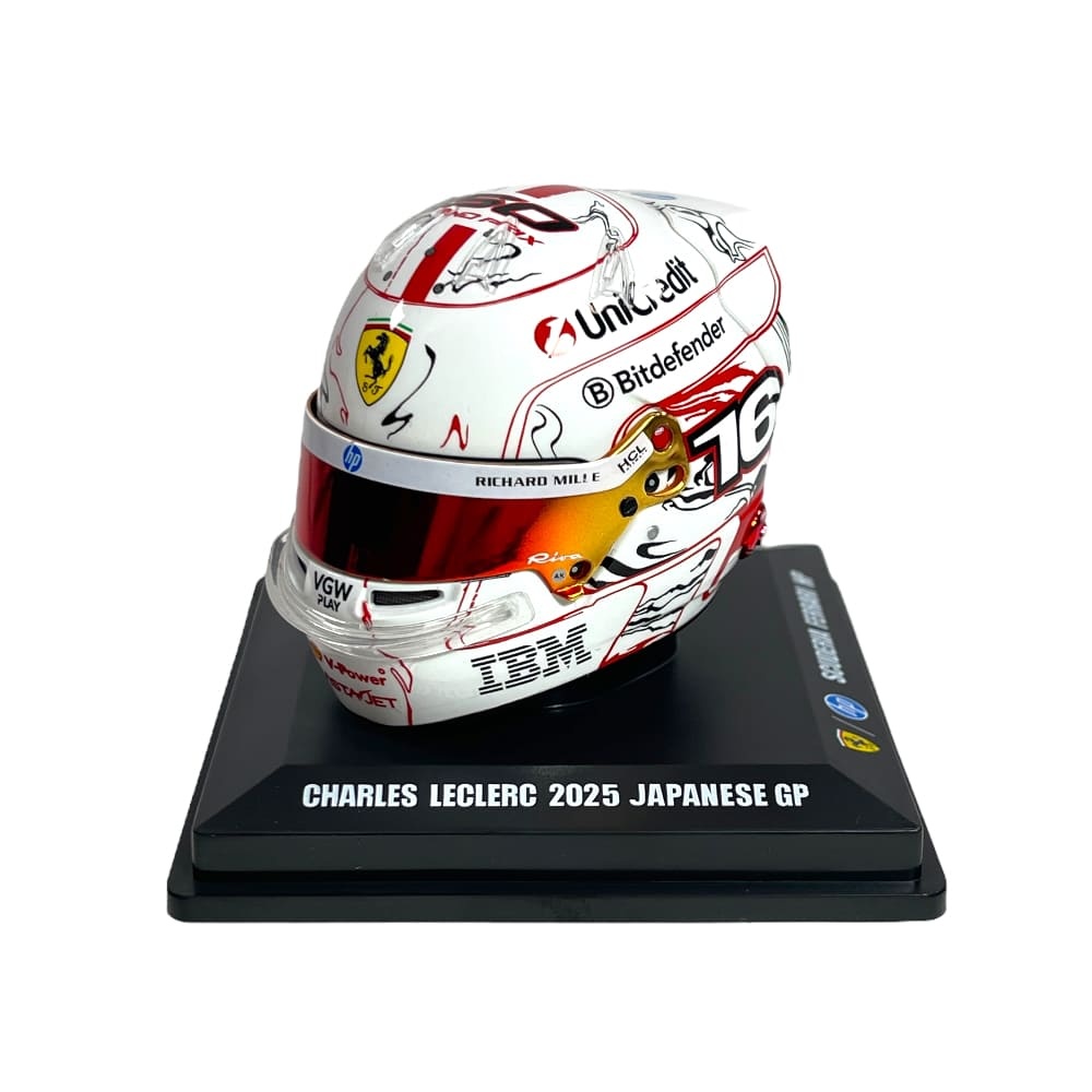 *Pre Order* 1:5 Helm C. Leclerc 'Japanese Grand Prix 2025'