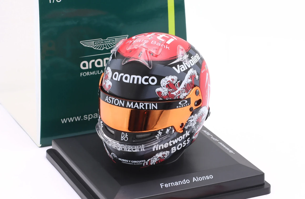 1:5 Fernando Alonso Japan GP 2024 Helmet