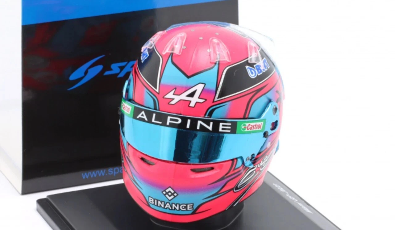 1/5 helm E. Ocon 'Grand Prix Miami 2023'