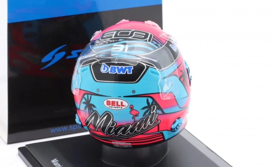 1/5 helm E. Ocon 'Grand Prix Miami 2023'