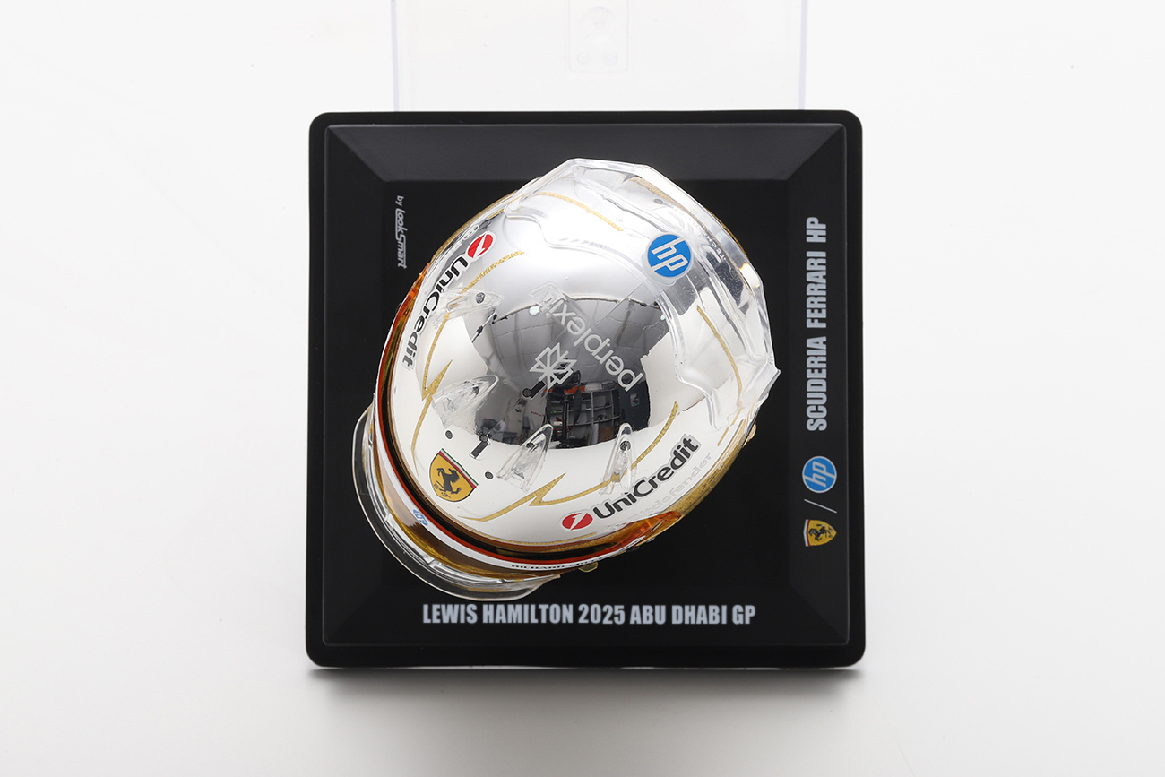 1:5 Lewis Hamilton Scuderia Ferrari HP - Abu Dhabi GP 2025 Special Edition Helm