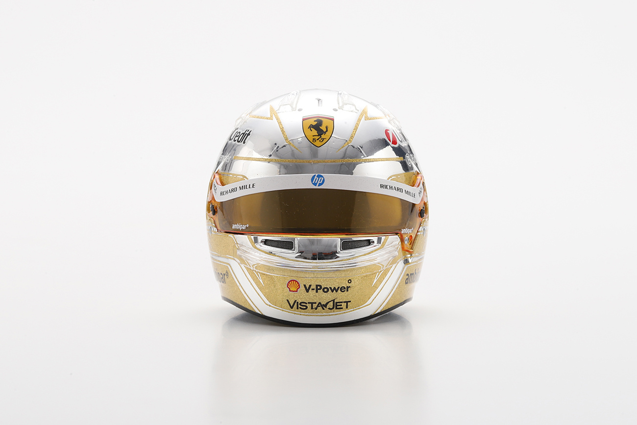1:5 Lewis Hamilton Scuderia Ferrari HP - Abu Dhabi GP 2025 Special Edition Helm