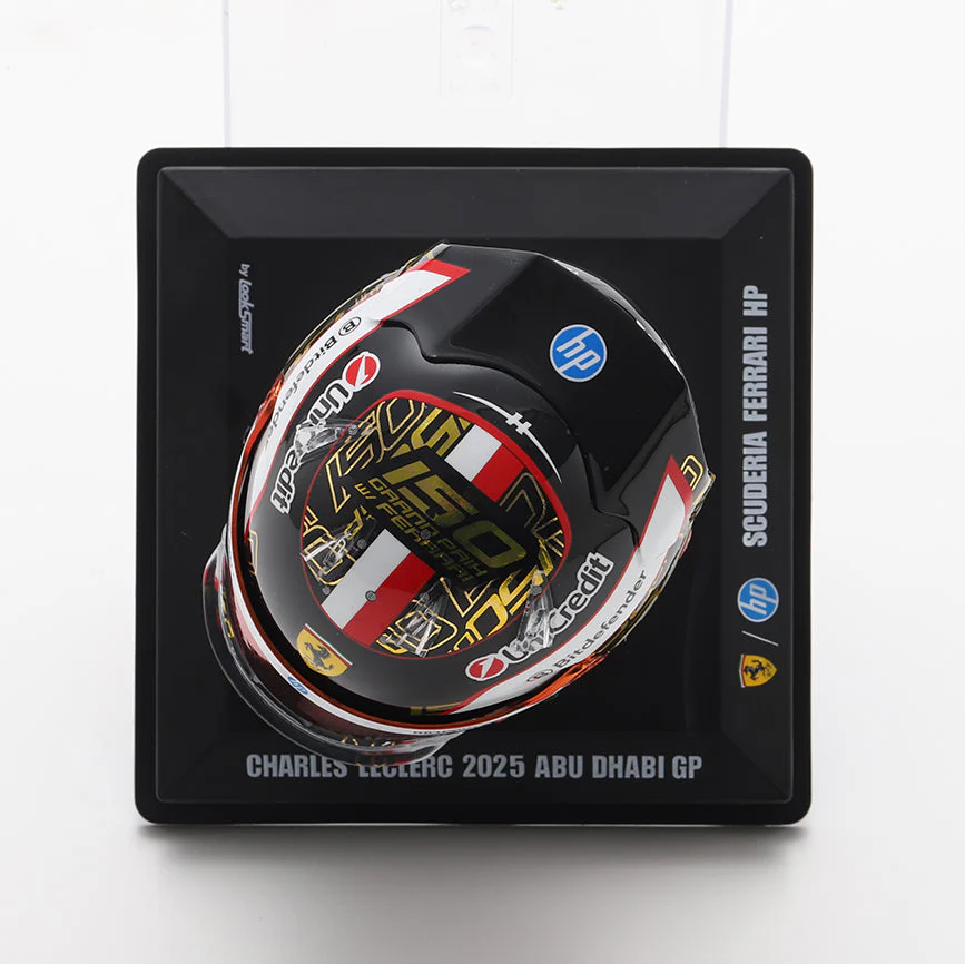 1:5 Charles Leclerc Scuderia Ferrari HP - Abu Dhabi GP 2025 Special Edition Helmet