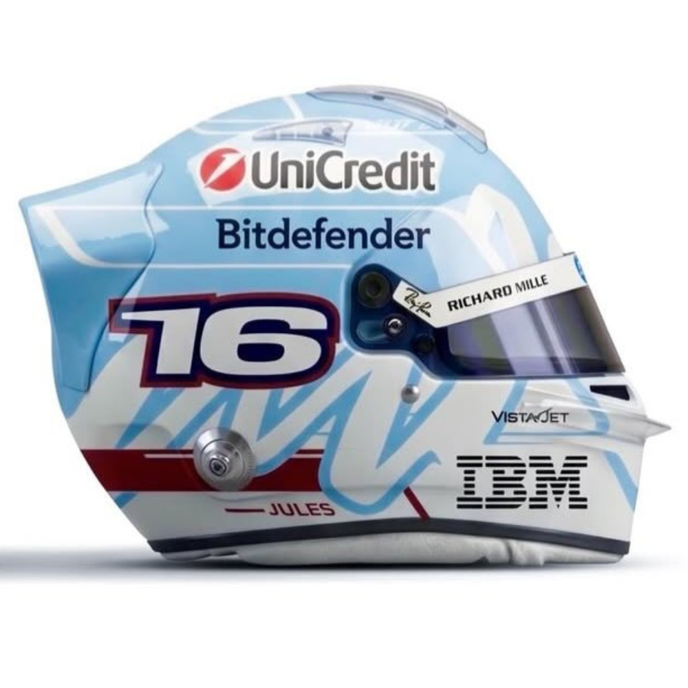 1:5 Charles Leclerc Scuderia Ferrari HP – GP Miami 2026 Helmet - Looksmart