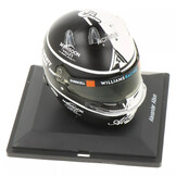 1:5 Williams Racing - Alexander Albon - British GP Helmet 2023 black white Spark Scale model