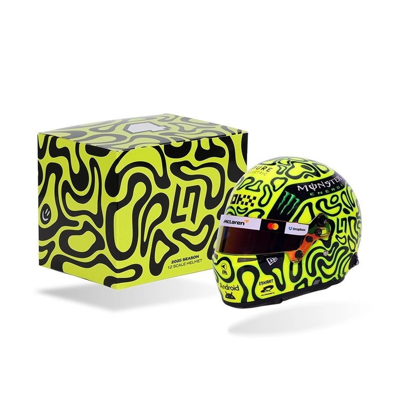 1:2 Helm Lando Norris – McLaren F1 2025 | Officiële Replica - Bell Helmets
