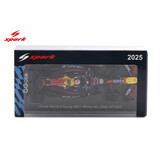 1:43 Max Verstappen Red Bull Racing F1 Winner Abu Dhabi 2025 (with pit board) - Spark Models
