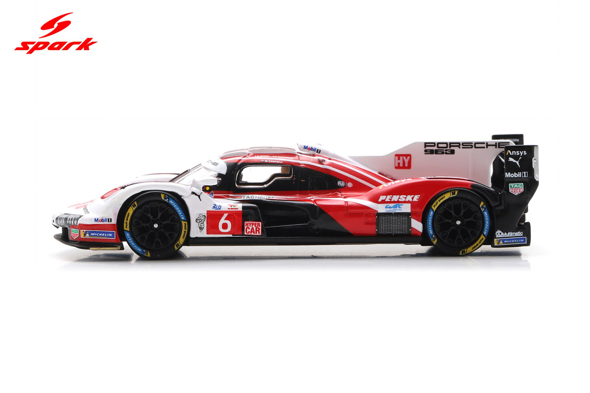 1:64 Porsche 963 No.6 Porsche Penske Motorsport 2nd Le Mans 24H 2025 - K. Estre - L. Vanthoor - M. Campbell