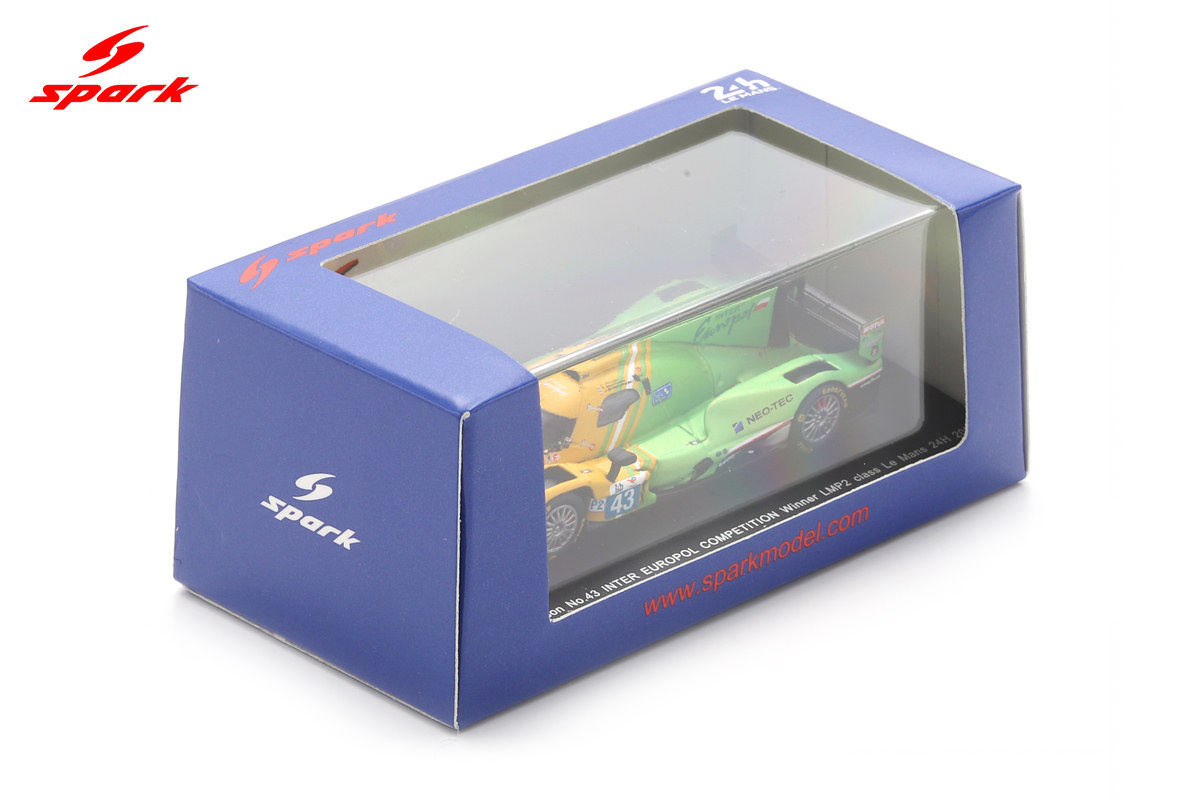 1:64 Oreca 07 - Gibson No.43 INTER EUROPOL COMPETITION - Winner LMP2 class Le Mans 24H 2025 - J. Smiechowski - T. Dillmann - N. Yelloly