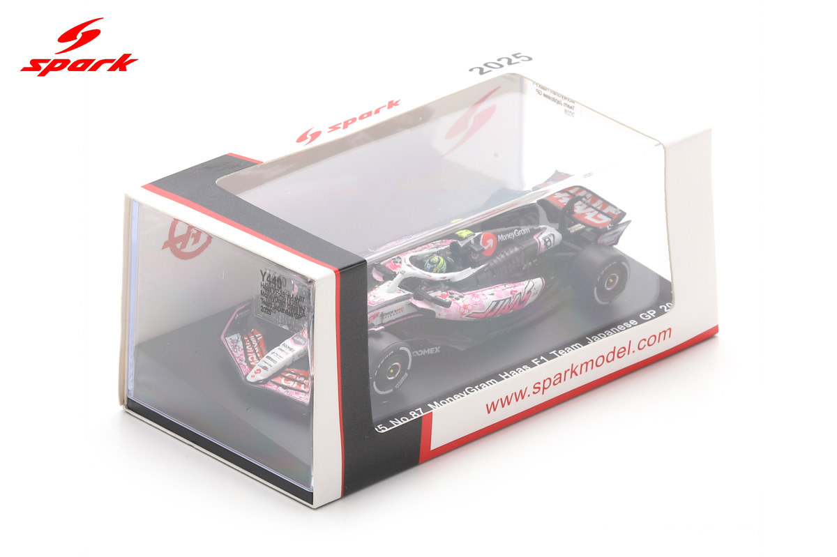 1:64 Haas VF-25 #87 MoneyGram Haas F1 Team Japanese GP 2025 - Oliver Bearman