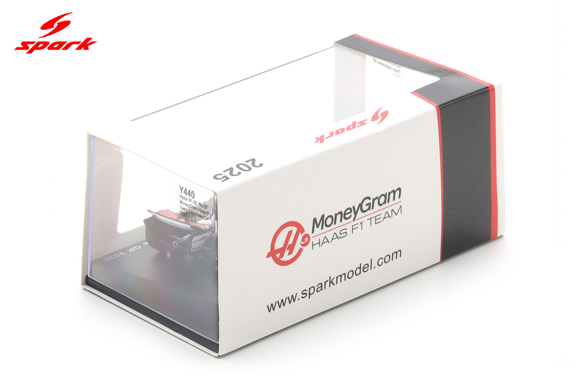 1:64 Haas VF-25 #87 MoneyGram Haas F1 Team Japanese GP 2025 - Oliver Bearman