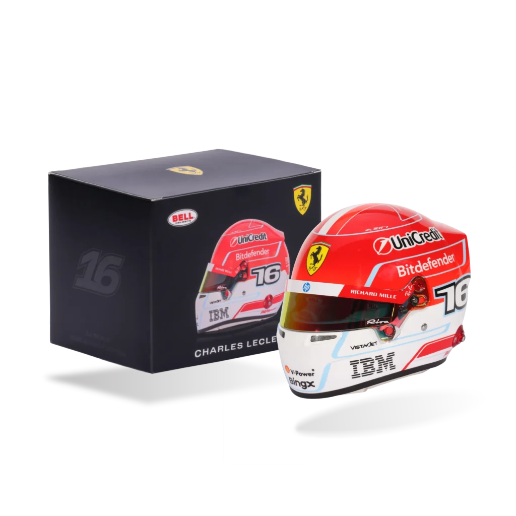 1:2 Charles Leclerc Scuderia Ferrari HP – 2026 Season Helmet - Bell Helmets