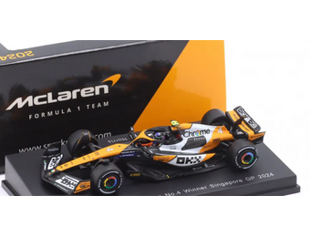 1:64 Lando Norris MCL38 #4 Winner Singapore GP 2024