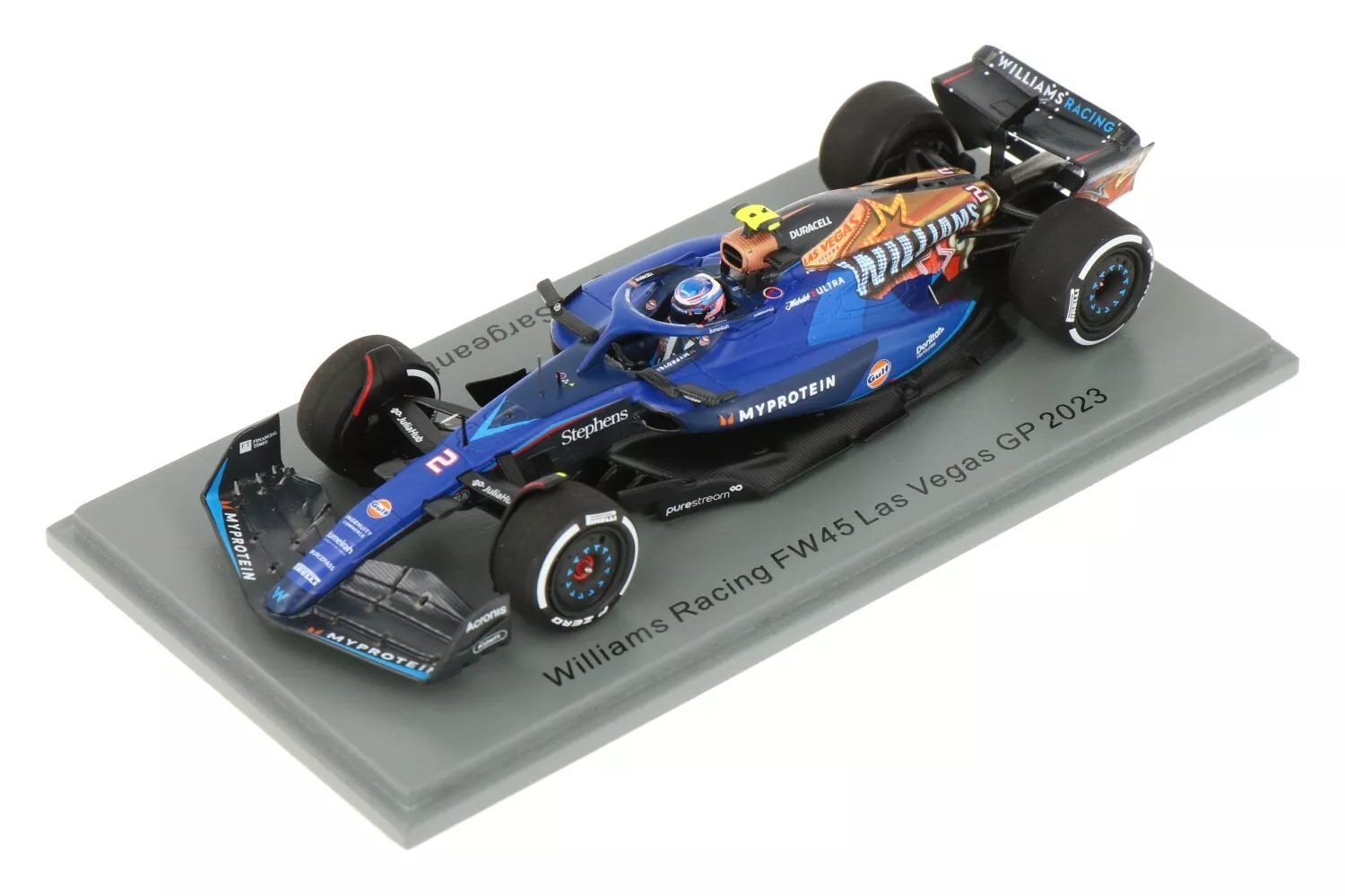 1:43 Williams FW45, A. Albon 'GP Las Vegas 2023' - Copy