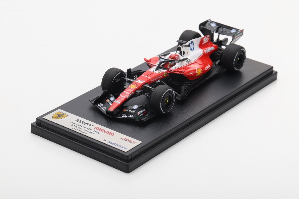 1:43 Charles Leclerc Scuderia Ferrari HP - SF-26 Australian GP 2026 - 3rd Place - Looksmart Models