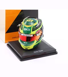 1:5 Oscar Piastri McLaren F1 Team - F1 GP Australië 2026 Helmet - Spark Models