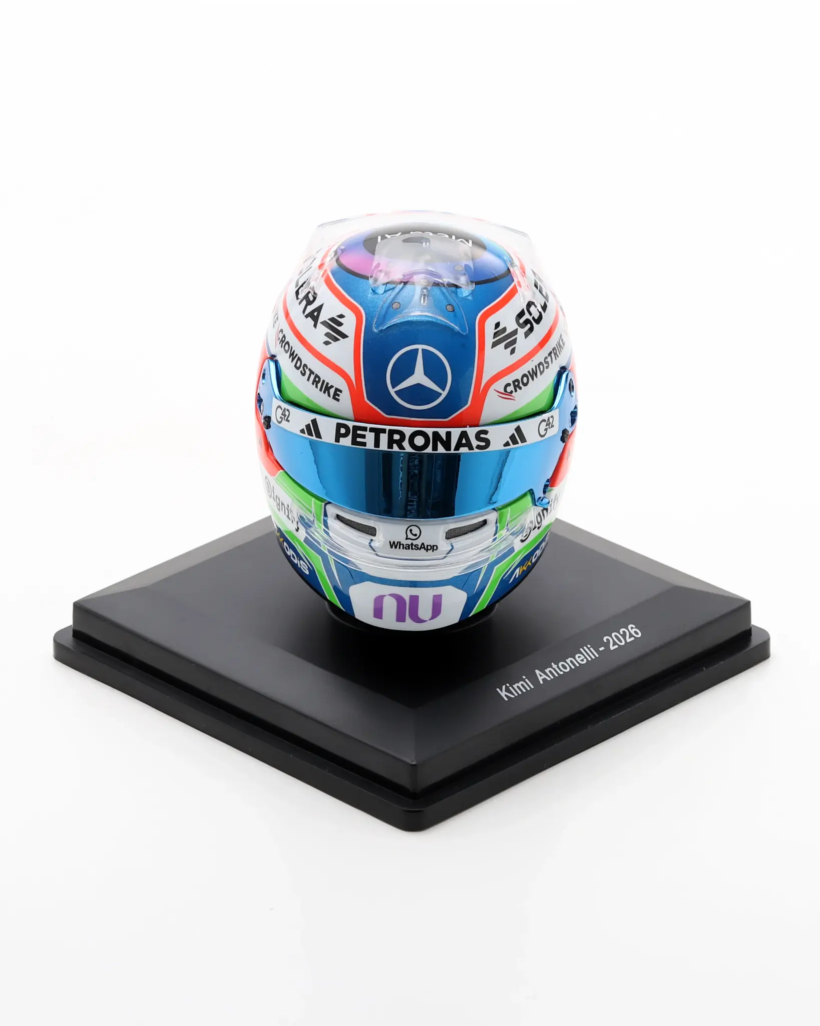1:5 Kimi Antonelli Mercedes-AMG Petronas F1 - 2026 Season Helmet - Spark Models