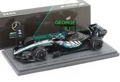 1:43 George Russell #63 Mercedes-AMG PETRONAS Formula One Team W17 - Australia GP 2026 - Winner - Spark Models