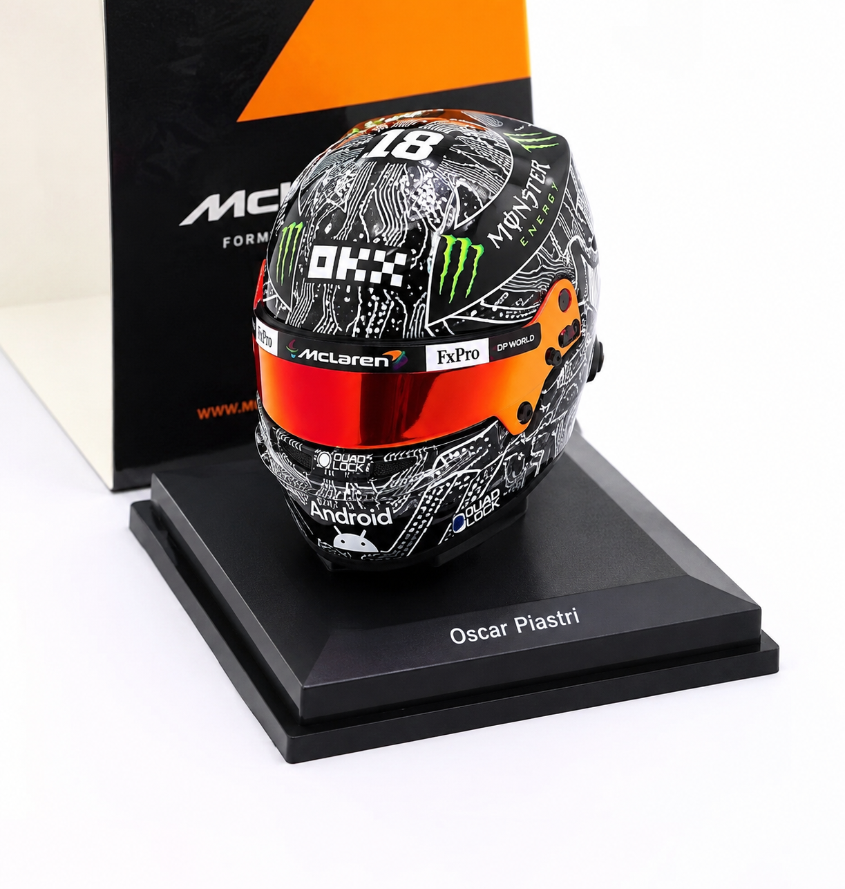 1/5 Helm Oscar Piastri 'USA Grand Prix 2025'