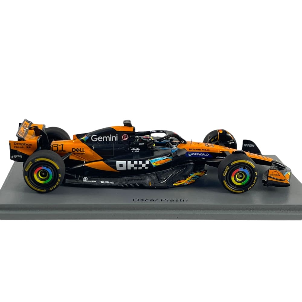 1:43 Oscar Piastri McLaren F1 2nd Abu Dhabi 2025 - Spark Models