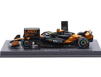 1:64 Lando Norris McLaren ‘World Champion’ 3de Abu Dhabi 2025
