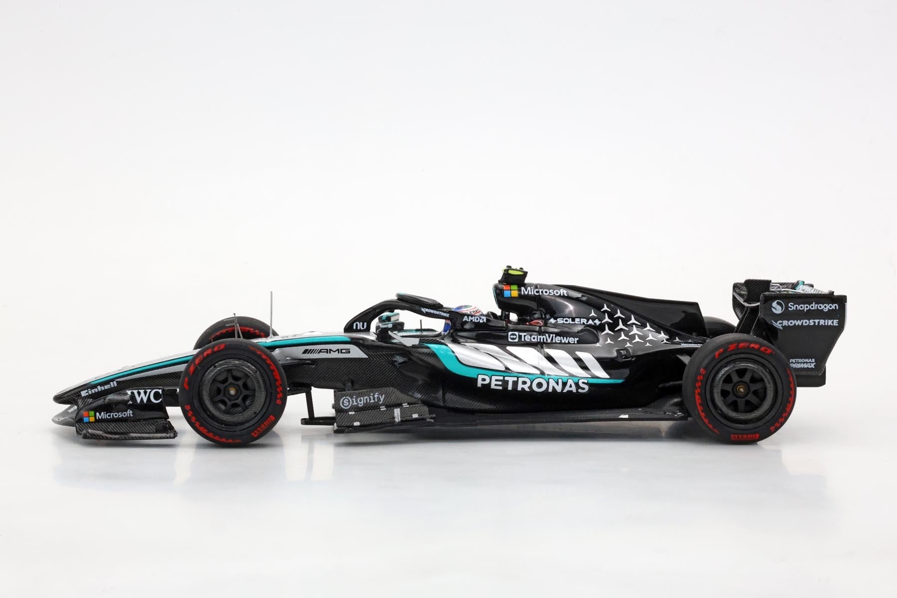 1:43 Kimi Antonelli Mercedes-AMG F1 W17 – Chinese GP 2026 pole position – BBR – pre-order