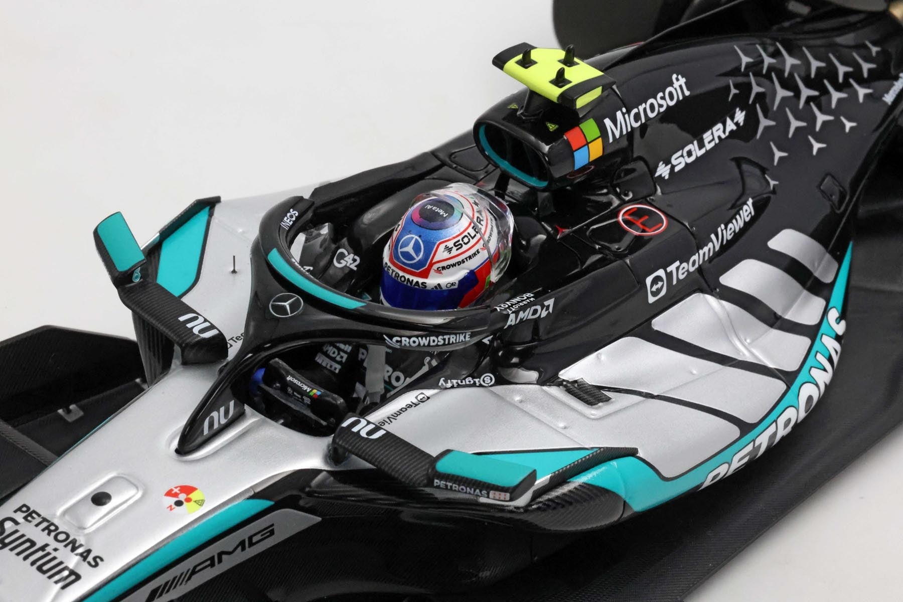 1:18 Modell Kimi Antonelli Mercedes-AMG F1 W17 – Sieger GP China 2026 – BBR Luxury Pack – Vorbestellung