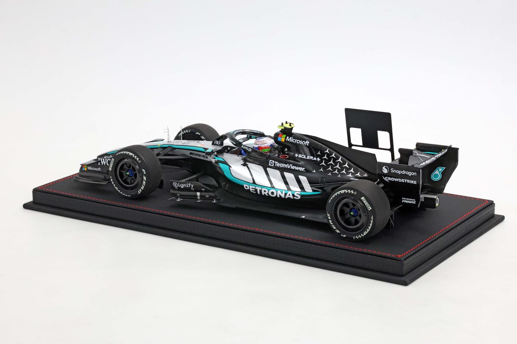 1:18 Modell Kimi Antonelli Mercedes-AMG F1 W17 – Sieger GP China 2026 – BBR Luxury Pack – Vorbestellung