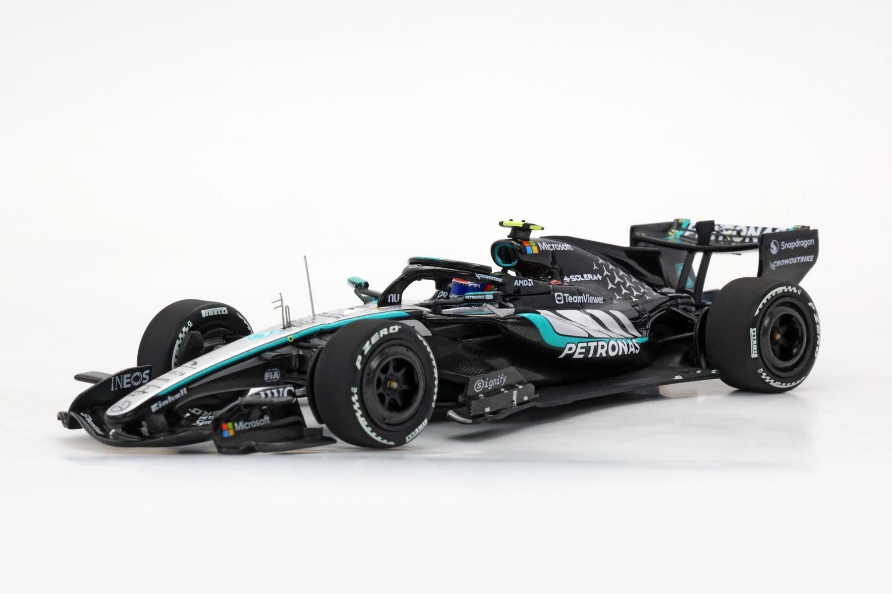 1:43 schaalmodel Kimi Antonelli Mercedes-AMG F1 W17 – winnaar GP China 2026 – BBR – pre-order