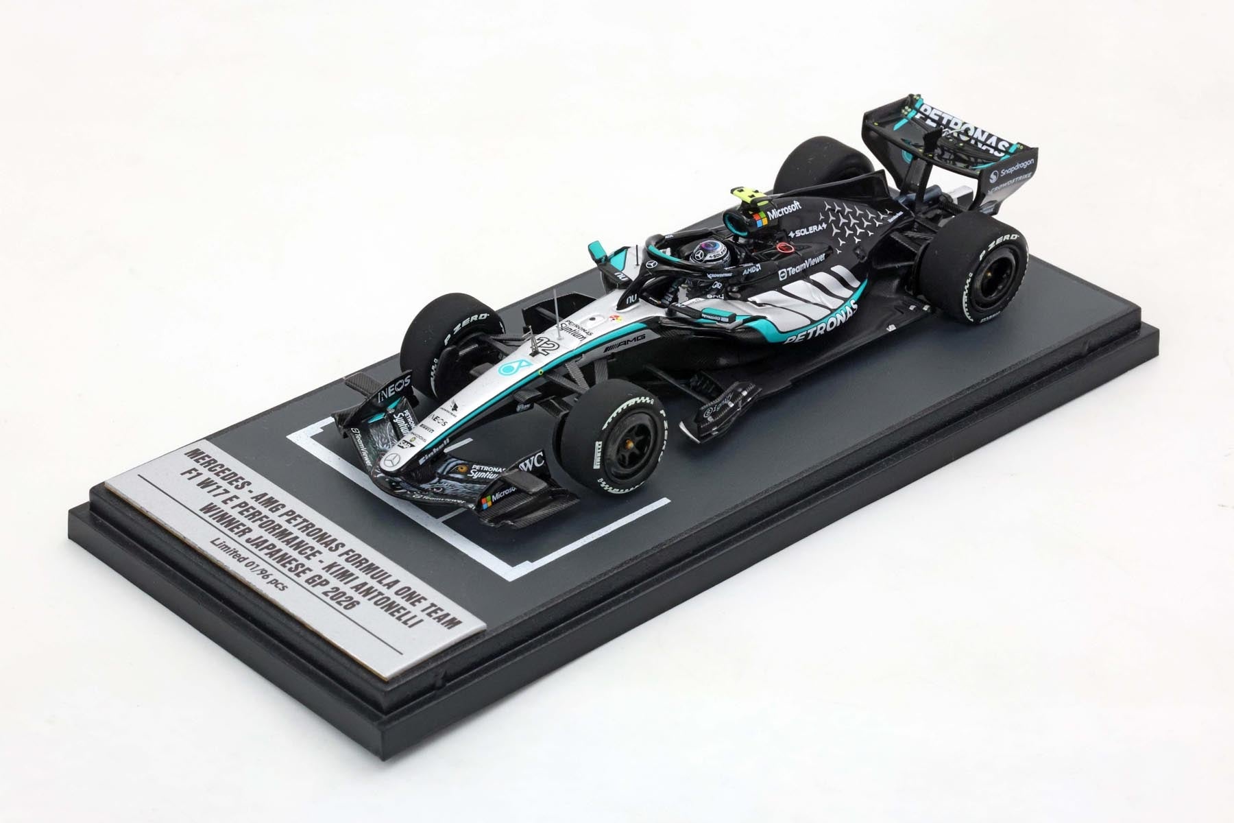 1:43 Kimi Antonelli Mercedes-AMG F1 W17 – 2026 Japanese GP winner – BBR – pre-order