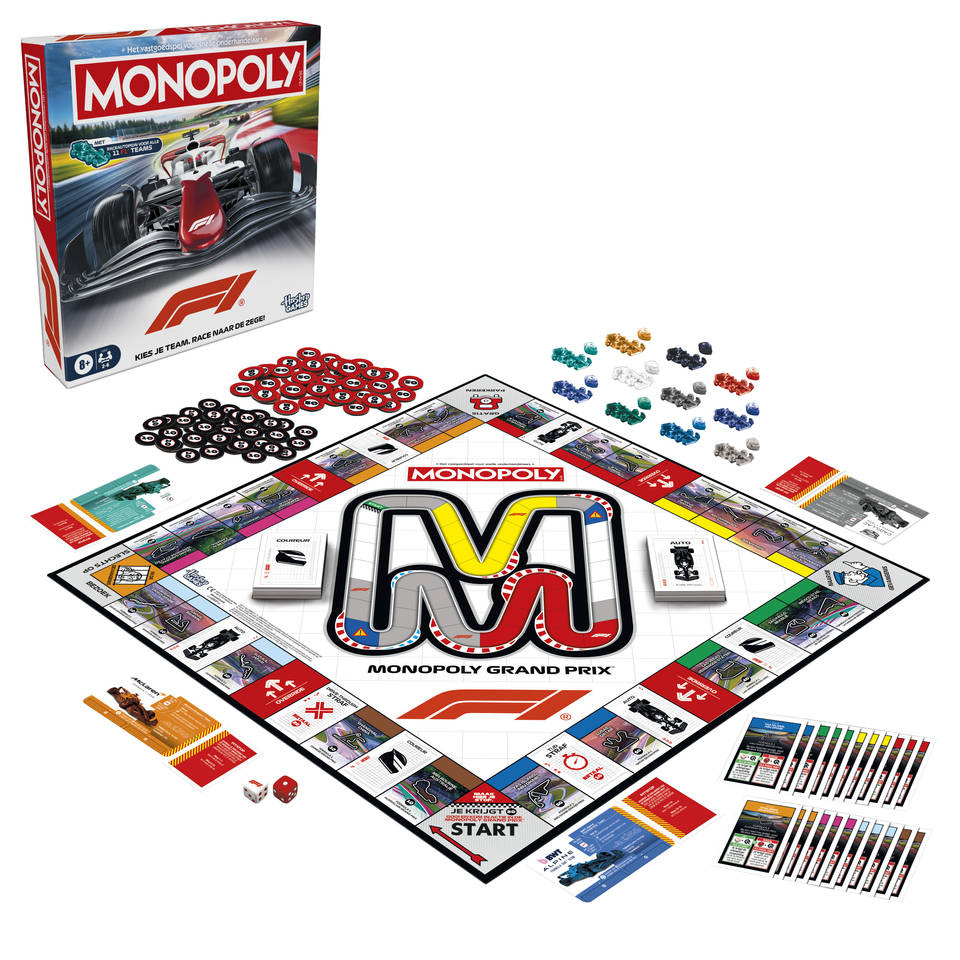 Monopoly Formula 1 – board game – Hasbro