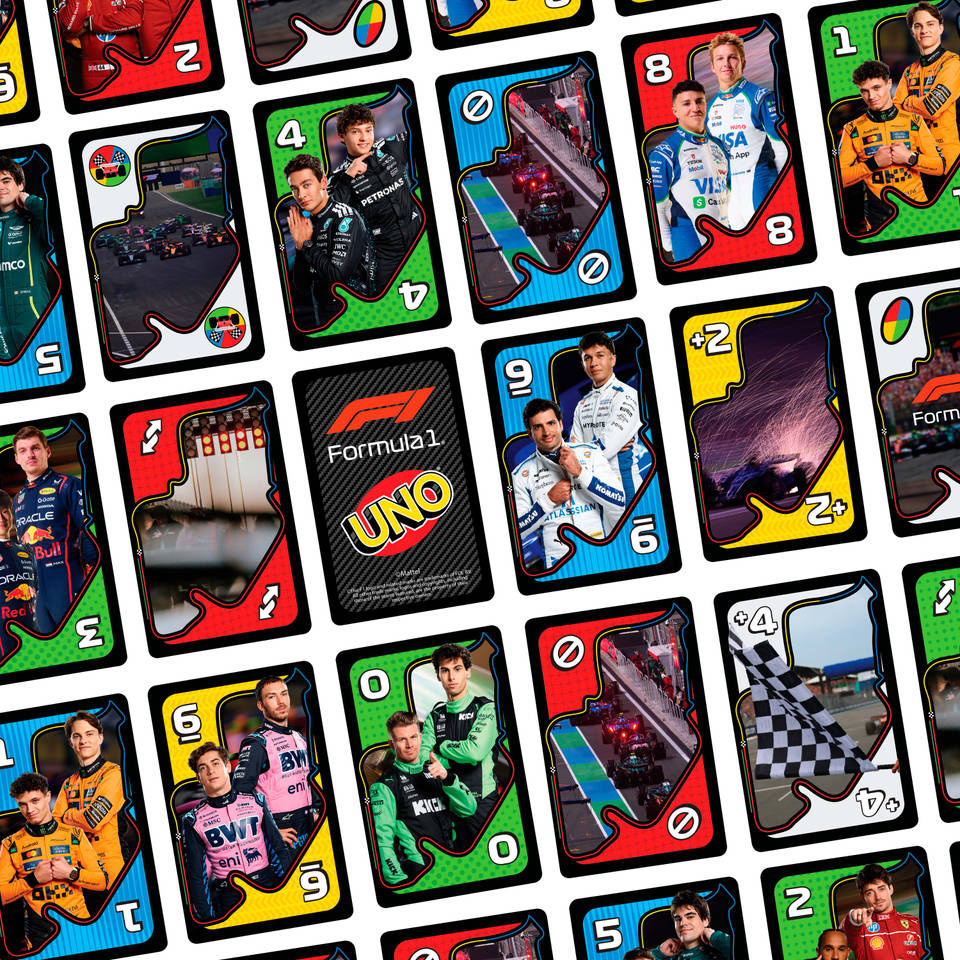 UNO Formel 1 – Kartenspiel – Mattel