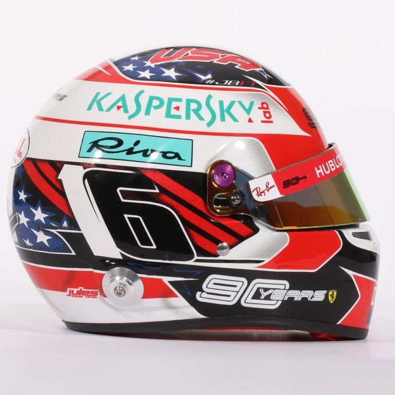 1:2 Helm Charles Leclerc – GP Brasilien/USA 2019 – Bell