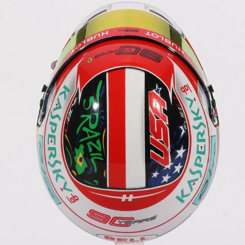 1:2 Helmet Charles Leclerc – Brazil/USA GP 2019 – Bell