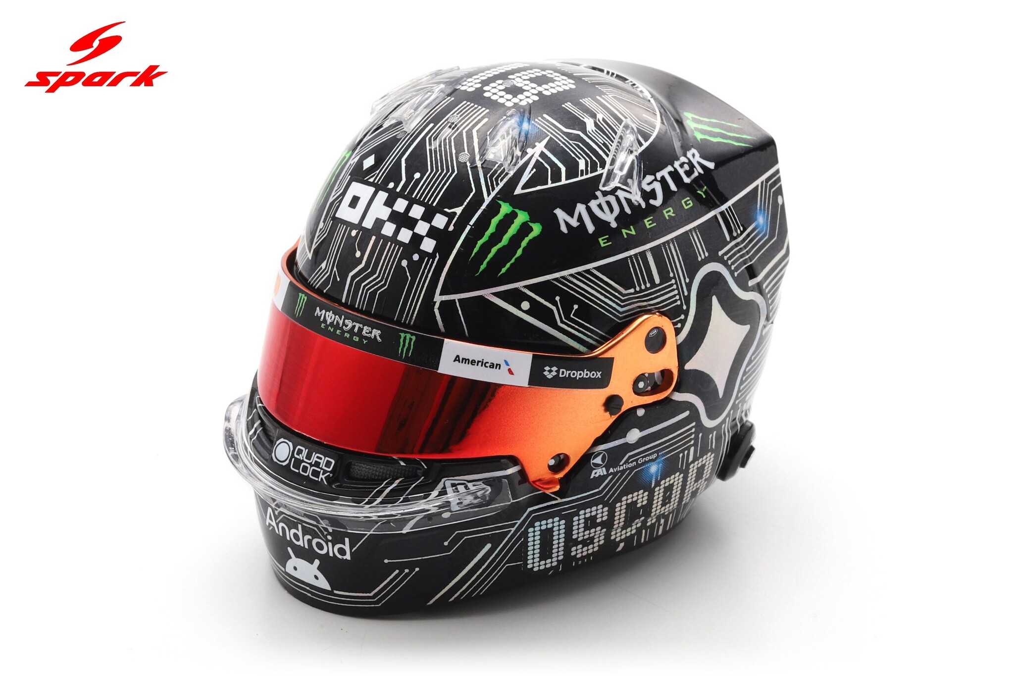 1:5 Oscar Piastri Usa Helmet 2025