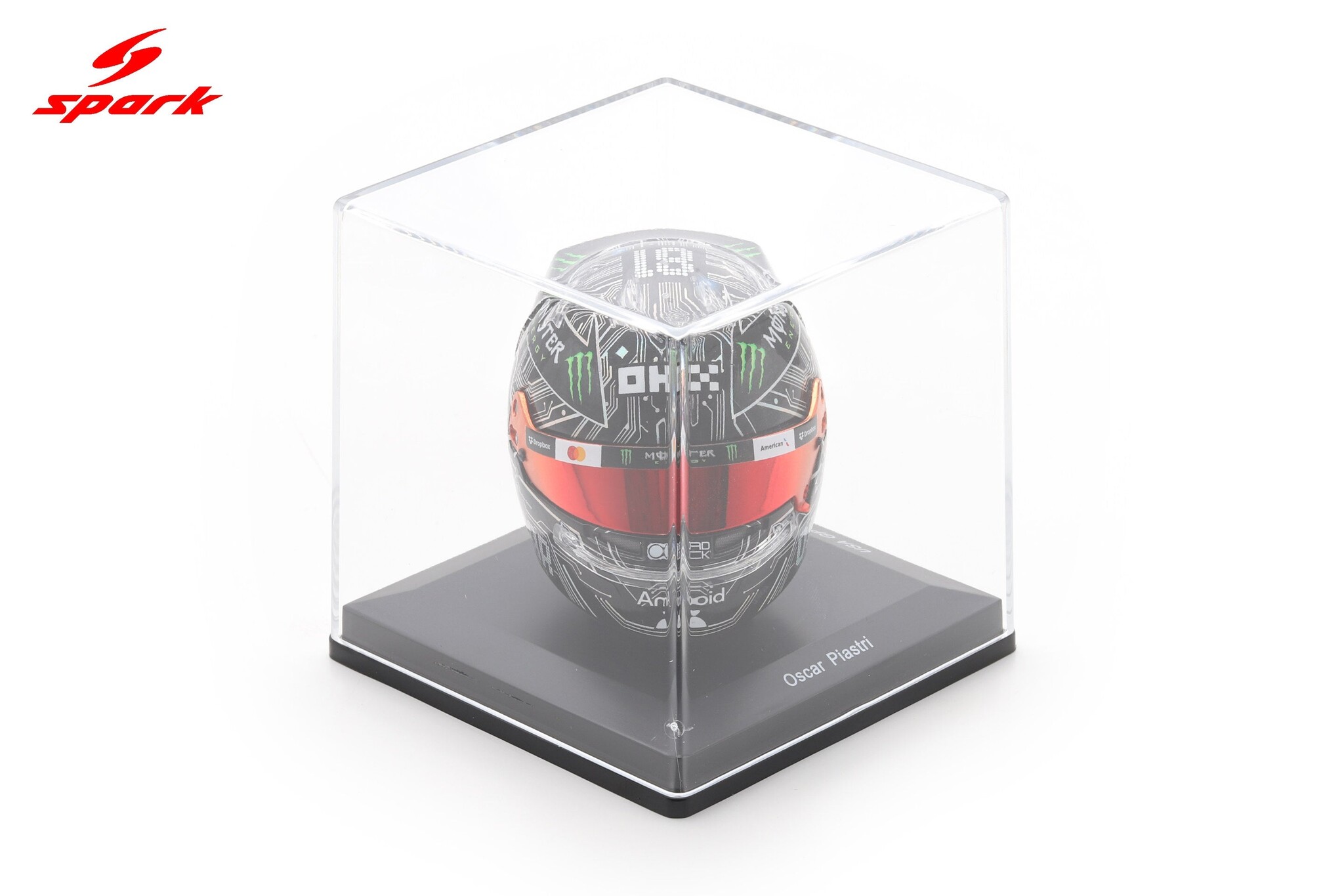 1:5 Oscar Piastri Usa Helmet 2025