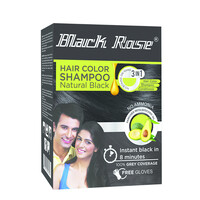 Henna Hair Colour Shampoo 15gm BLACK colour