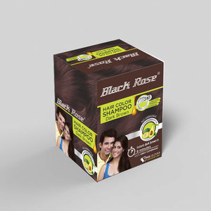 BLACK ROSE Henna Hair Colour Shampoo 15gm Brown colour BLACK ROSE Henna Hair Colour Shampoo 15gm Brown colour
