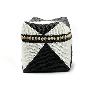 The Beaded Basket Cowrie Diamond High