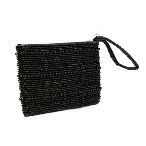 The Black Beaded Wallet The Black Beaded Wallet