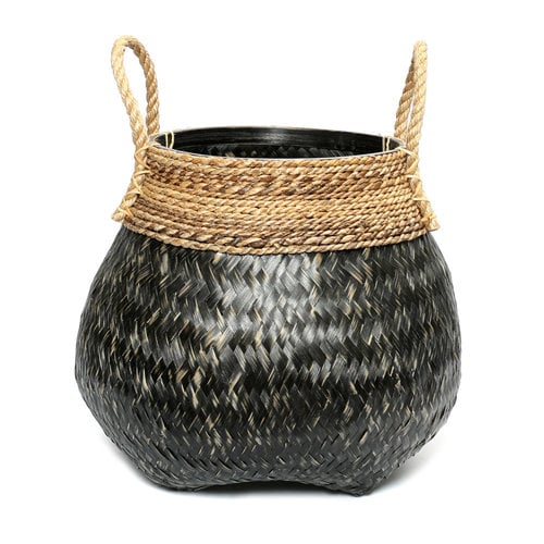 The Belly Basket - Natural Black - L