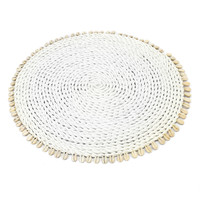 The Seagrass Shell Placemat wit