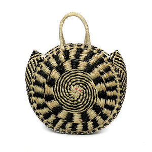 The Seagrass Pied Roundi Bag