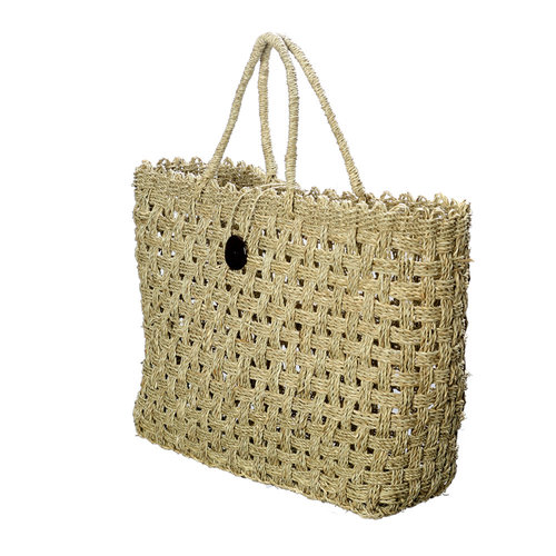 The Coconut Button Market Basket - Natural - L