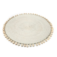 The Cowrie Placemat wit