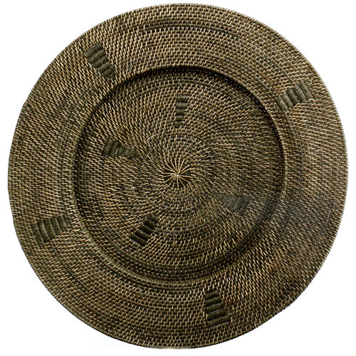 The Jasmine Plate - Brown - XL