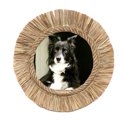 The Raffia Picture Frame