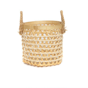 The Bamboo Macrame Baskets