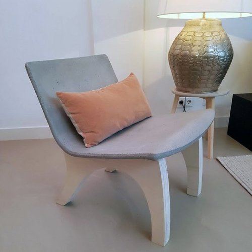 Mees Fauteuil - Beton