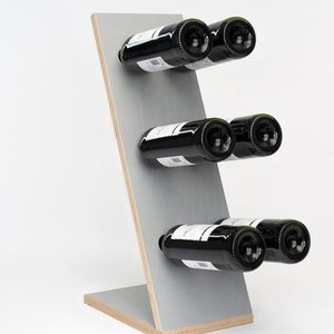 Compact 6 - Wijnrek - Grijs Compact 6 - Wijnrek - Grijs